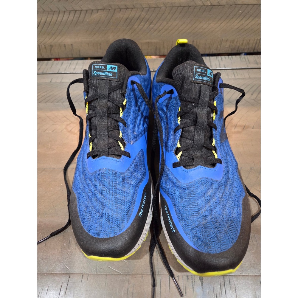 New Balance Nitrel SpeedRide All Terrain Blue Black Yellow Trail Running Shoes